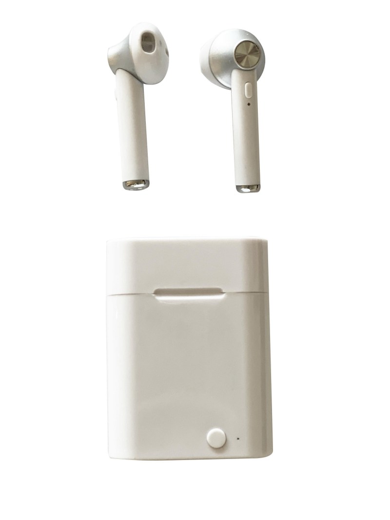 VivitarĀ® AirVibes Silver Pro Earbuds 1 VivitarĀ® AirVibes Silver Pro Earbuds 1