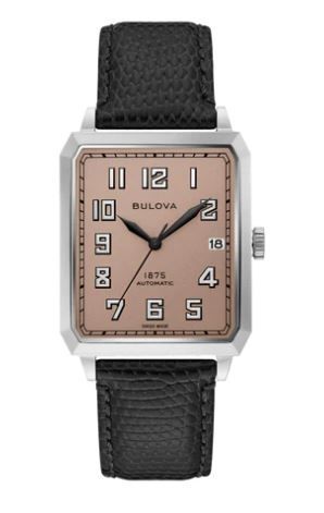 Citizen® Joseph Bulova Breton Men%27s Leather Strap Watch w/Blush Dial 2 Citizen® Joseph Bulova Breton Men%27s Leather Strap Watch w/Blush Dial 2