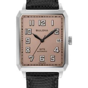 Citizen® Joseph Bulova Breton Men%27s Leather Strap Watch w/Blush Dial 2 Citizen® Joseph Bulova Breton Men%27s Leather Strap Watch w/Blush Dial 2