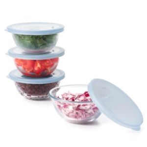 OXO Good Grips 8pc Glass Prep Bowl Set 2 OXO Good Grips 8pc Glass Prep Bowl Set 2