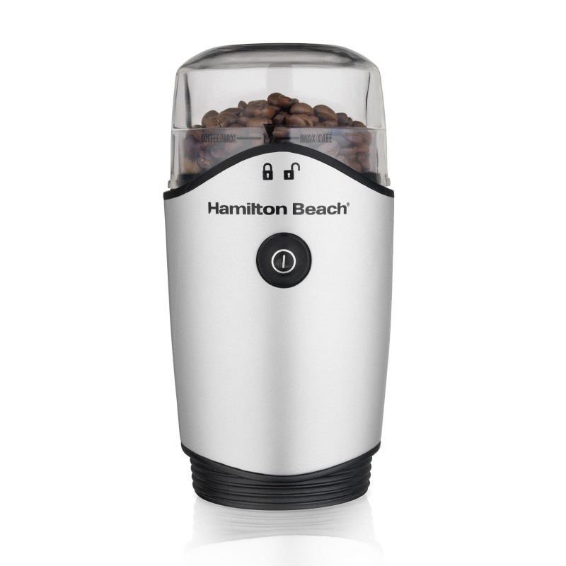Hamilton Beach Coffee Grinder, Silver 2 Hamilton Beach Coffee Grinder, Silver 2