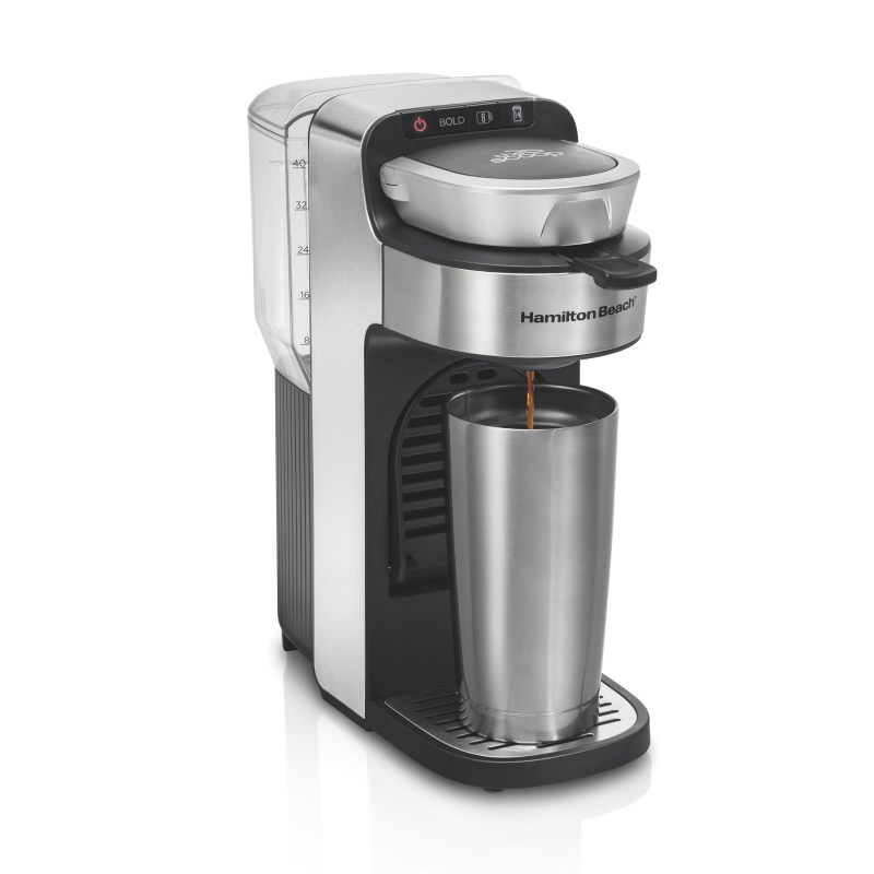 Hamilton Beach® The Scoop® Single-Serve Coffee Maker With Removable Reservoir, Stainless Steel, 4998 2 Hamilton Beach® The Scoop® Single-Serve Coffee Maker With Removable Reservoir, Stainless Steel, 4998 2