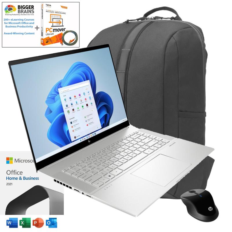 Hewlett Packard Envy Intel 16" Notebook + Microsoft Office 2021 - Bigger Brains 2 Hewlett Packard Envy Intel 16" Notebook + Microsoft Office 2021 - Bigger Brains 2