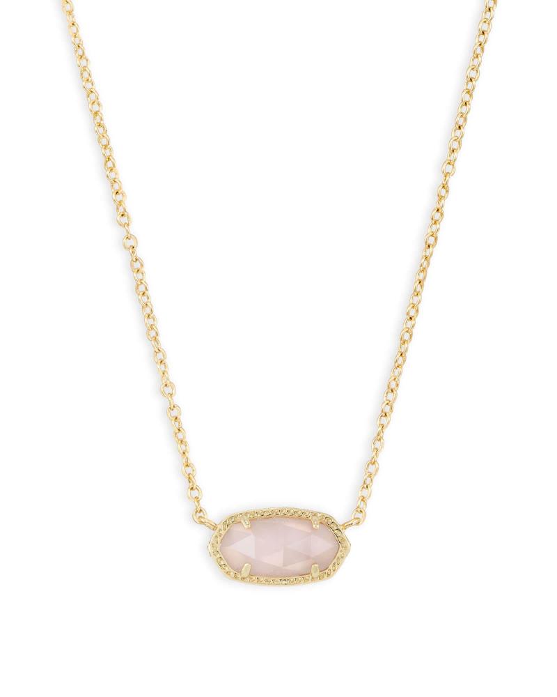 Kendra Scott Elisa Necklace - Rose Quartz 2 Kendra Scott Elisa Necklace - Rose Quartz 2