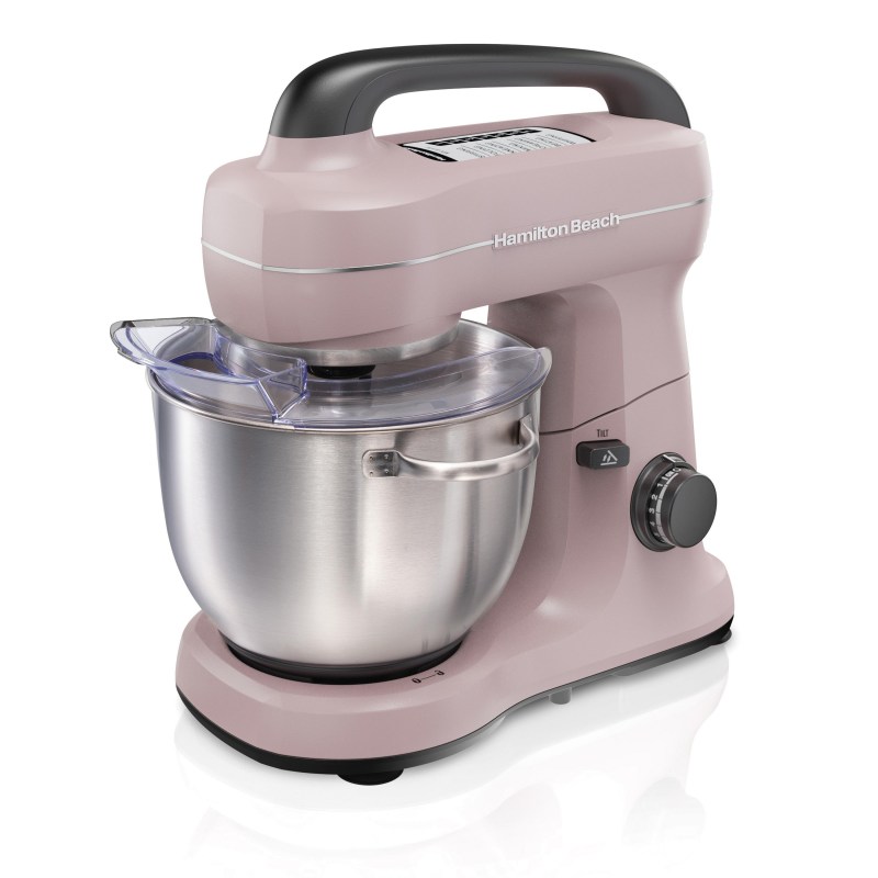 Hamilton Beach Stand Mixer w/4 Quart Stainless Steel Bowl, 7 Speeds, 300 Watt Motor - Rose 2 Hamilton Beach Stand Mixer w/4 Quart Stainless Steel Bowl, 7 Speeds, 300 Watt Motor - Rose 2