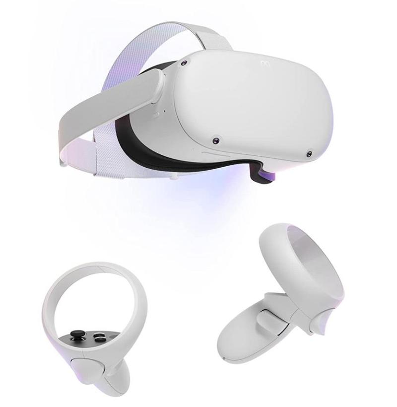 Oculus Metaquest 2 All-In-One Virtual Reality Headset W/ 2-Year Accidental Warranty 2 Oculus Metaquest 2 All-In-One Virtual Reality Headset W/ 2-Year Accidental Warranty 2