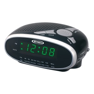 Jensen® AM/FM Clock Radio w/ Aux-Input Rack for iPod or MP3 Players 1 Jensen® AM/FM Clock Radio w/ Aux-Input Rack for iPod or MP3 Players 1