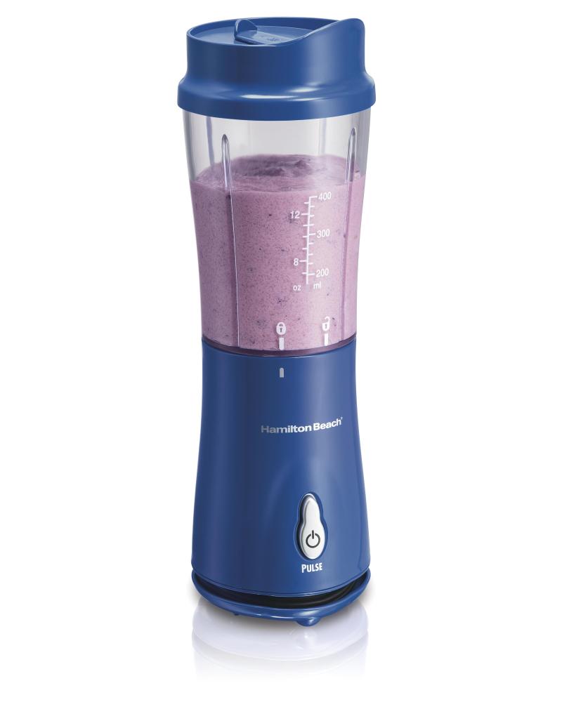 Hamilton Beach Personal Blender With Travel Lid For Smoothies And Protein Shakes, Portable, Fits Mos 2 Hamilton Beach Personal Blender With Travel Lid For Smoothies And Protein Shakes, Portable, Fits Mos 2