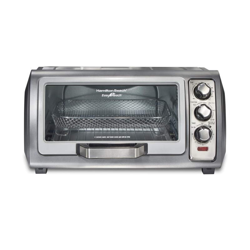 Hamilton Beach® Sure-Crisp Air Fryer Toaster Oven w/Easy Reach Door 6 Slice Capacity SS 2 Hamilton Beach® Sure-Crisp Air Fryer Toaster Oven w/Easy Reach Door 6 Slice Capacity SS 2