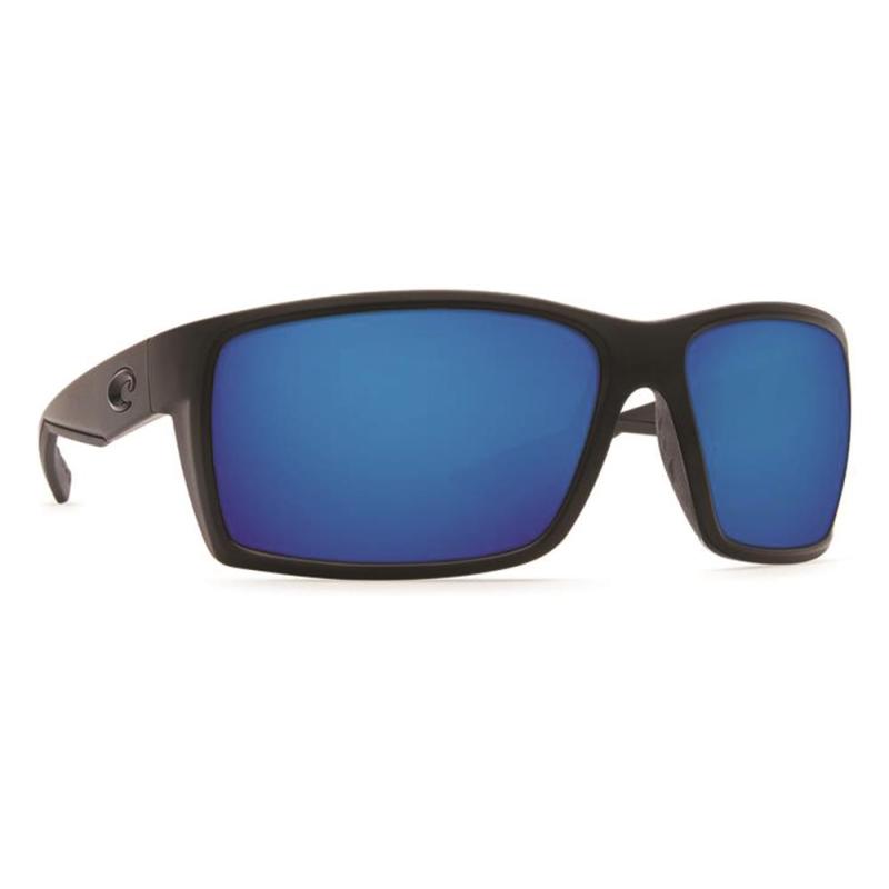 Costa Del Mar Reefton Sunglasses - (Frame) Blackout; (Lens) Blue Mirror 580G 2 Costa Del Mar Reefton Sunglasses - (Frame) Blackout; (Lens) Blue Mirror 580G 2