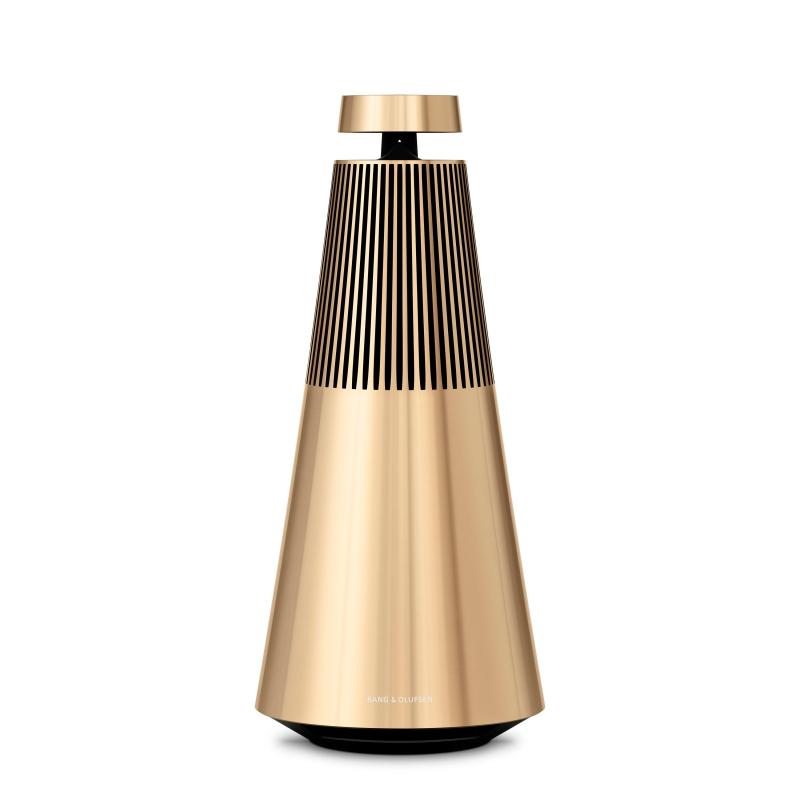 Bang & Olufsen Beosound 2 Wireless Multiroom Speaker Gold Tone 2 Bang & Olufsen Beosound 2 Wireless Multiroom Speaker Gold Tone 2