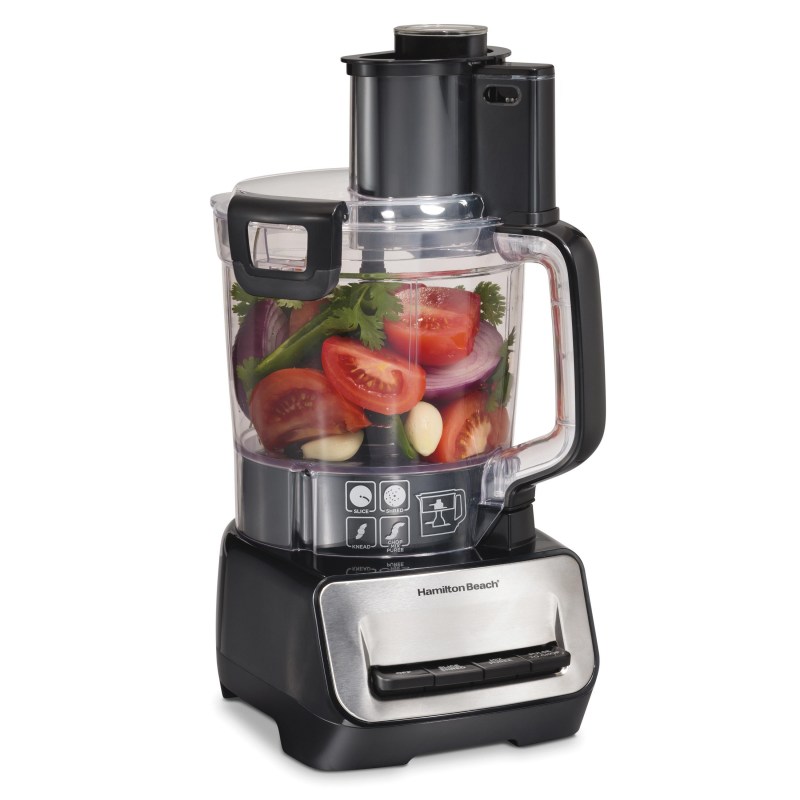 Hamilton Beach Stack & Snap Duo Food Processor, 14 Cup Capacity 2 Hamilton Beach Stack & Snap Duo Food Processor, 14 Cup Capacity 2