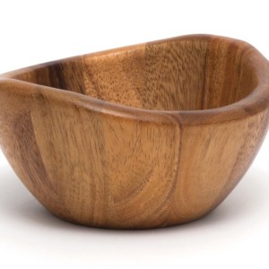 Lipper Acacia 6x3 Wave Bowl 1 Lipper Acacia 6x3 Wave Bowl 1