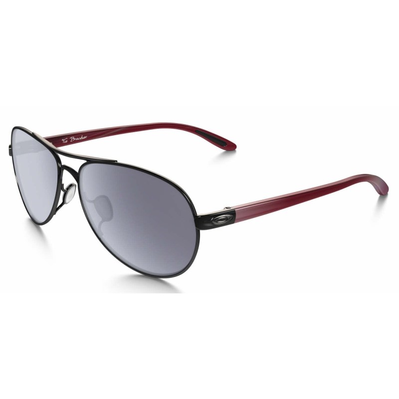 Oakley® Tie Breaker Sunglasses - Polished Black w/ Gray Lens 1 Oakley® Tie Breaker Sunglasses - Polished Black w/ Gray Lens 1