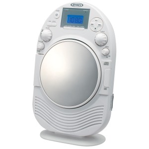Jensen® AM/FM Stereo Shower Radio & CD Player w/ Fog Resistant Mirror 1 Jensen® AM/FM Stereo Shower Radio & CD Player w/ Fog Resistant Mirror 1