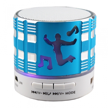 SuperSonic Music Note Bluetooth Speaker w/ Disco Lights, FM, USB/SD 1 SuperSonic Music Note Bluetooth Speaker w/ Disco Lights, FM, USB/SD 1