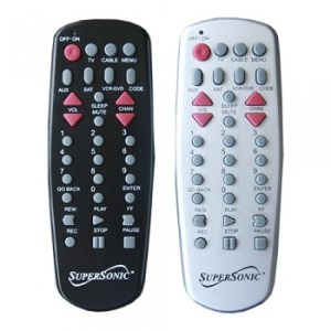 SuperSonic Universal Remote Control - 4 Components 1 SuperSonic Universal Remote Control - 4 Components 1