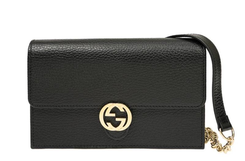 Gucci Interlocking Pebbled Leather Crossbody Bag 2 Gucci Interlocking Pebbled Leather Crossbody Bag 2