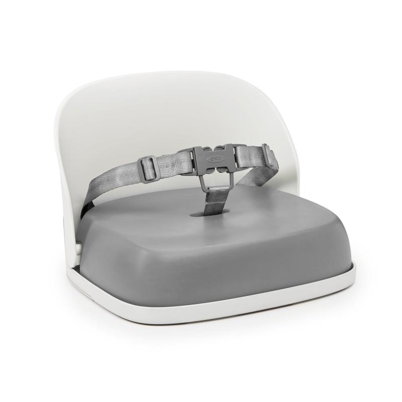 OXO Tot Perch Booster Seat W/ Straps Gray 2 OXO Tot Perch Booster Seat W/ Straps Gray 2