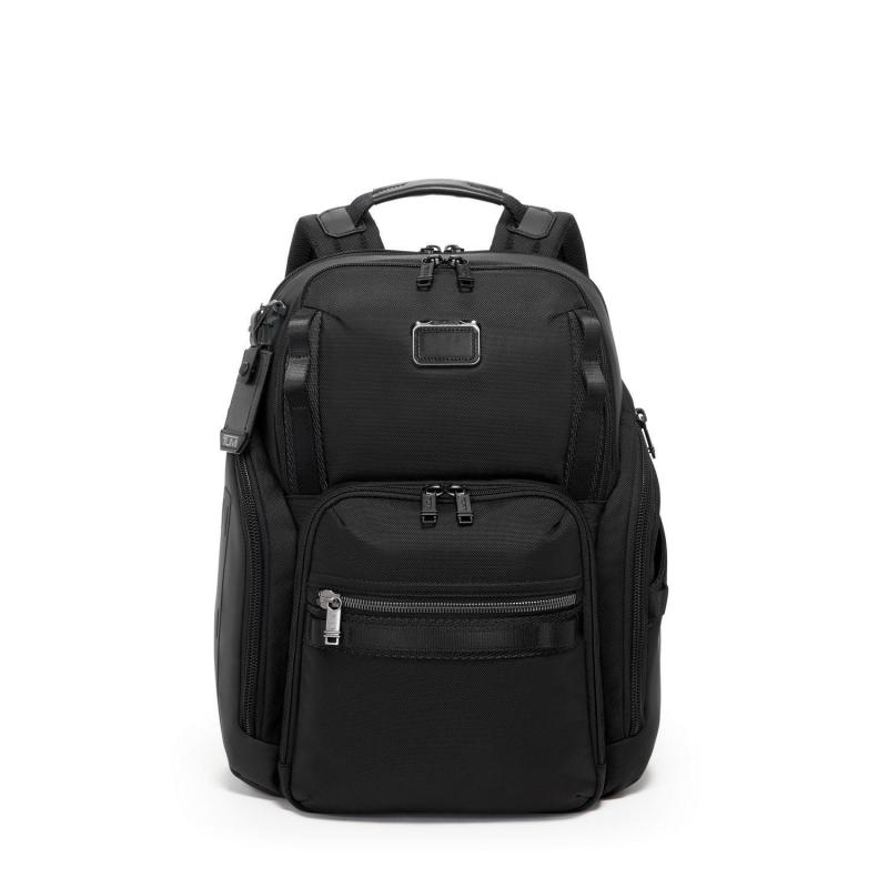 Tumi Alpha Bravo Search Backpack- Black 2 Tumi Alpha Bravo Search Backpack- Black 2
