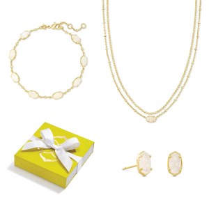 Kendra Scott Emilie Gold Iridescent Drusy 3Pc Set 2 Kendra Scott Emilie Gold Iridescent Drusy 3Pc Set 2