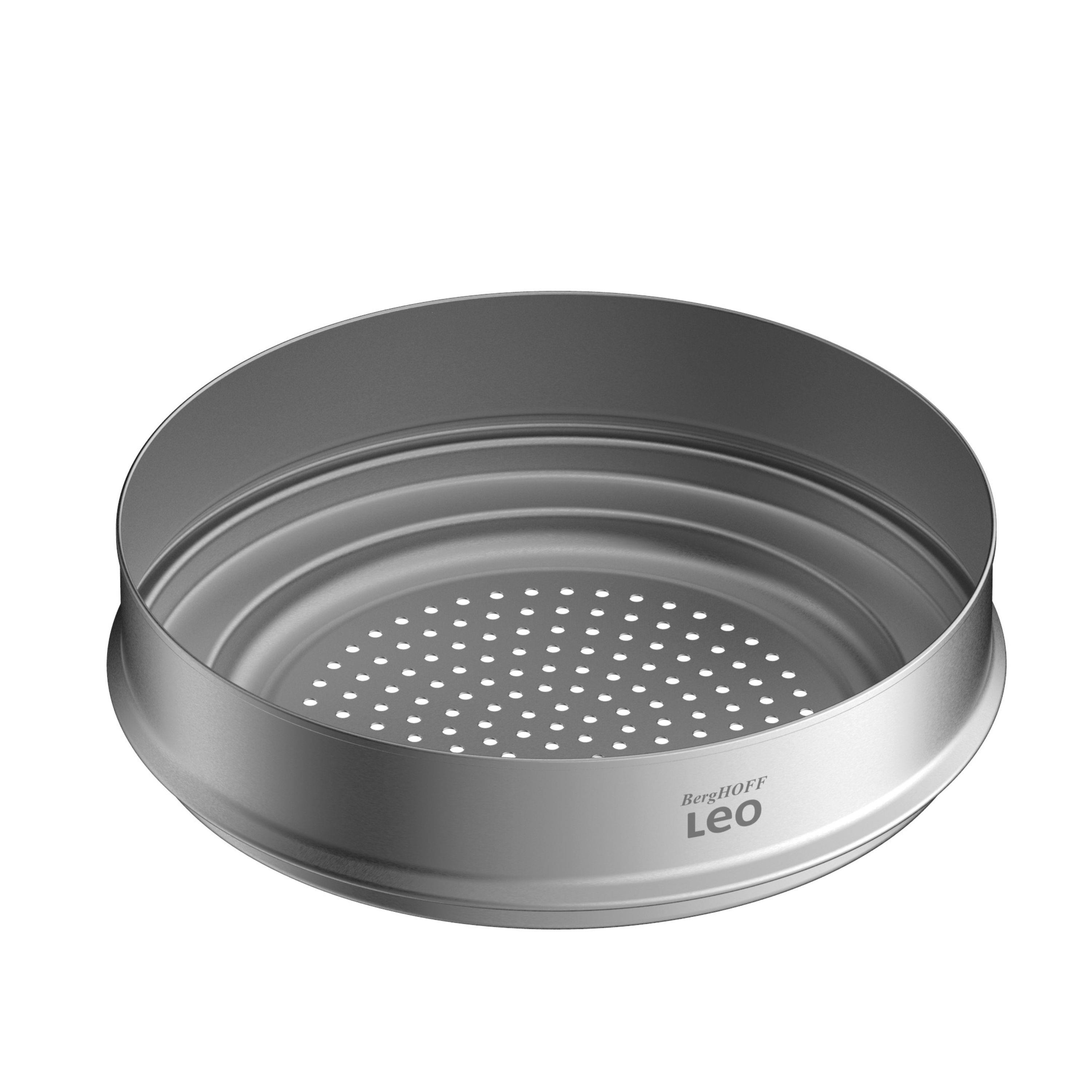 BergHoff Leo Graphite 8" - 9.5" Recycled Ss Steamer Insert 2 BergHoff Leo Graphite 8" - 9.5" Recycled Ss Steamer Insert 2