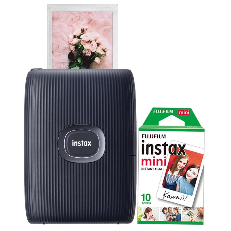 FujiFilm Instax Mini Link 2 Smartphone Printer Bundle Space Blue 2 FujiFilm Instax Mini Link 2 Smartphone Printer Bundle Space Blue 2