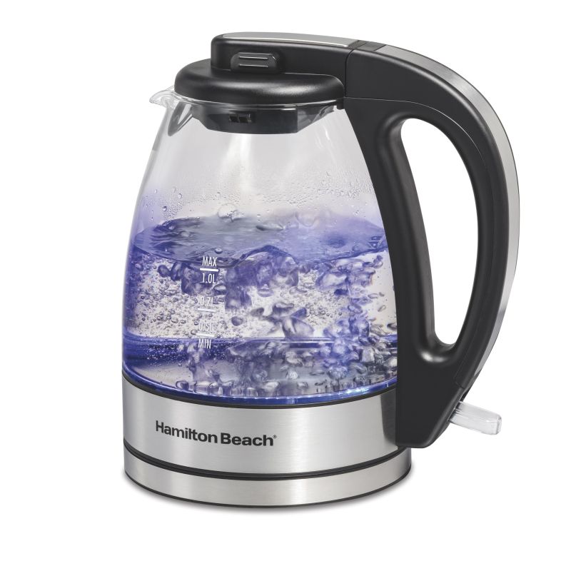 Hamilton Beach® 1 L Glass Kettle 2 Hamilton Beach® 1 L Glass Kettle 2
