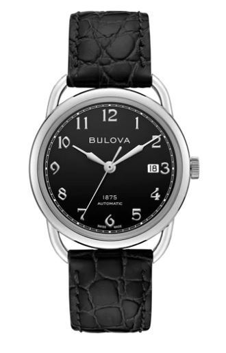 CitizenĀ® Joseph Bulova Commodore Men%27s Leather Strap Watch w/Black Dial 2 CitizenĀ® Joseph Bulova Commodore Men%27s Leather Strap Watch w/Black Dial 2