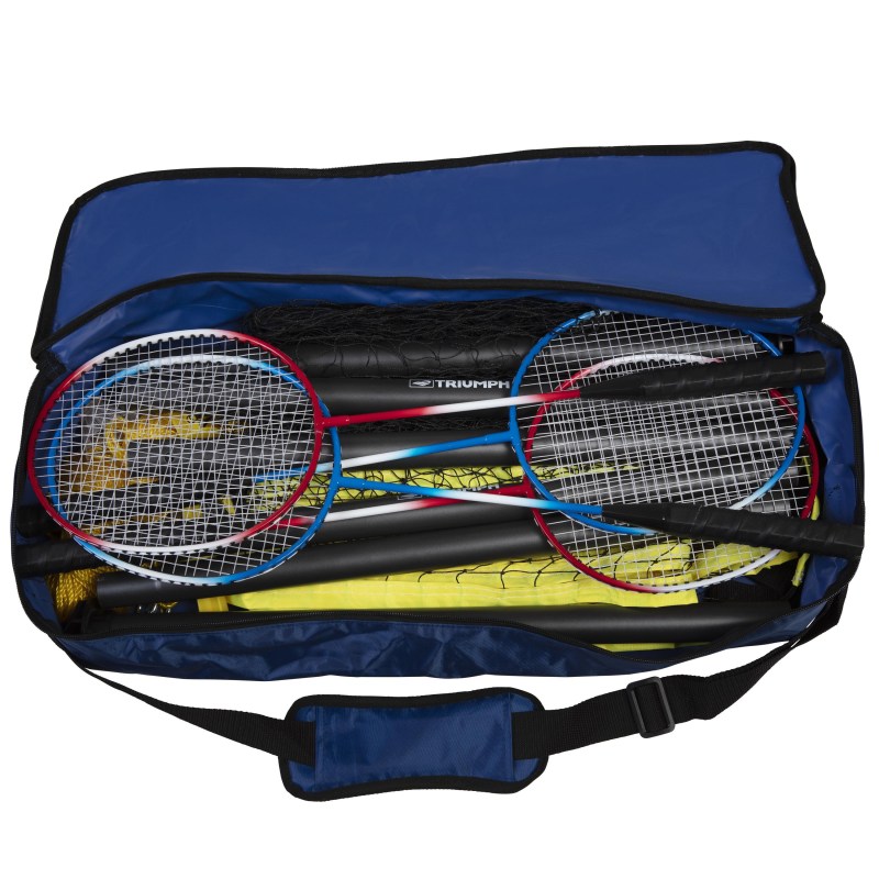 Escalade Sports Triumph Sports - Competition Badminton Set W/Steel Poles 2 Escalade Sports Triumph Sports - Competition Badminton Set W/Steel Poles 2
