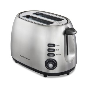 Hamilton Beach® 2 Slice Brushed Stainless Steel Toaster w/Sure-Toast™ Technology 2 Hamilton Beach® 2 Slice Brushed Stainless Steel Toaster w/Sure-Toast™ Technology 2