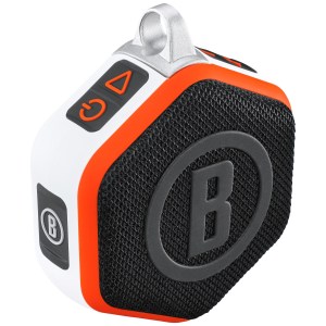 Bushnell Wingman Mini Golf Gps Bluetooth Speaker In White/Orange 2 Bushnell Wingman Mini Golf Gps Bluetooth Speaker In White/Orange 2