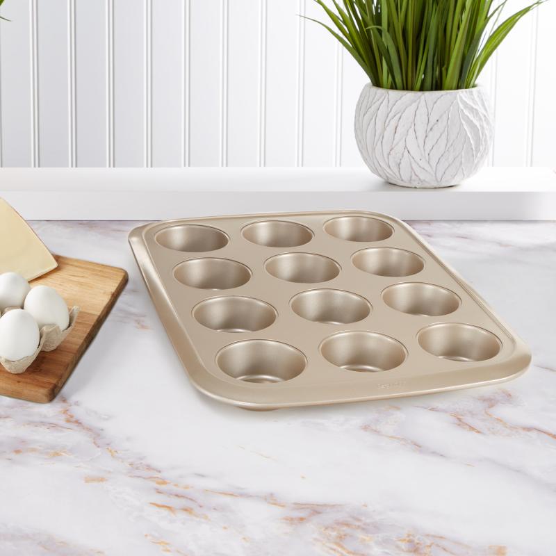 BergHoff Leo Balance Ns 12 Cup Muffin Pan - Beige 2 BergHoff Leo Balance Ns 12 Cup Muffin Pan - Beige 2