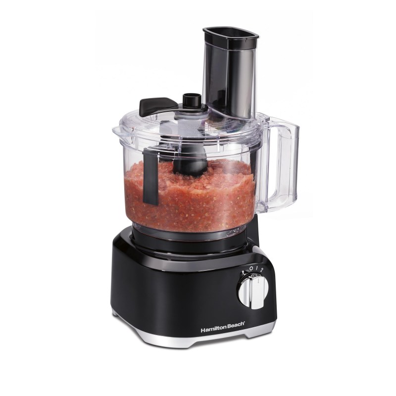 Hamilton Beach Bowl Scraper Food Processor, 8 Cup Capacity - Black 2 Hamilton Beach Bowl Scraper Food Processor, 8 Cup Capacity - Black 2