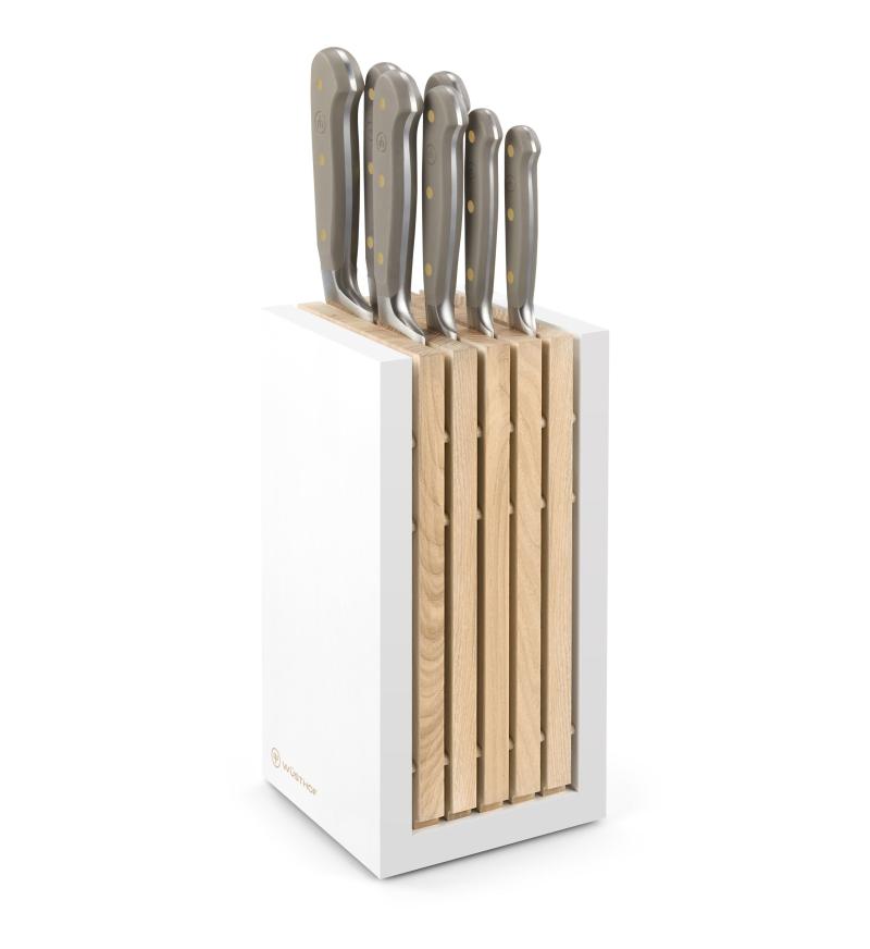 Wusthof Classic 8Pc Designer Knife Block Set Velvet Oyster 2 Wusthof Classic 8Pc Designer Knife Block Set Velvet Oyster 2