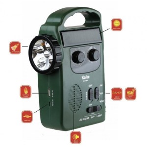 Kaito KA339 Solar AM/FM Emergency Radio with LED Lantern and Flashlight 1 Kaito KA339 Solar AM/FM Emergency Radio with LED Lantern and Flashlight 1