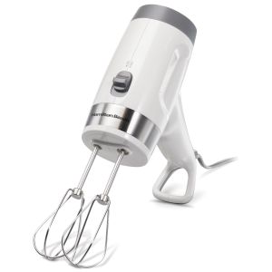 Hamilton Beach® White 6-Speed Ergonomic Hand Mixer 2 Hamilton Beach® White 6-Speed Ergonomic Hand Mixer 2