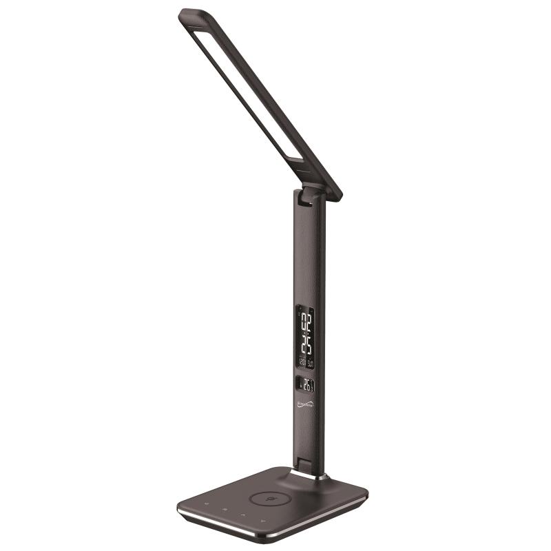 Supersonic® LED Desk Lamp w/Qi Wireless Charger (Black) 1 Supersonic® LED Desk Lamp w/Qi Wireless Charger (Black) 1