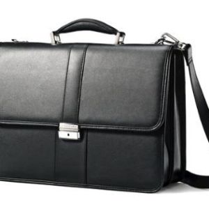 Samsonite® Leather Flapover Business Case 2 Samsonite® Leather Flapover Business Case 2