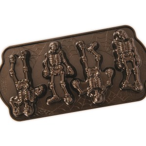 Nordic Ware Spooky Skeleton Cakelet Pan 2 Nordic Ware Spooky Skeleton Cakelet Pan 2