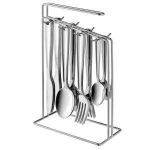 BergHoff Essentials 25Pc 18/10 Ss Flatware Set/Storage Rack, Alteo 2 BergHoff Essentials 25Pc 18/10 Ss Flatware Set/Storage Rack, Alteo 2