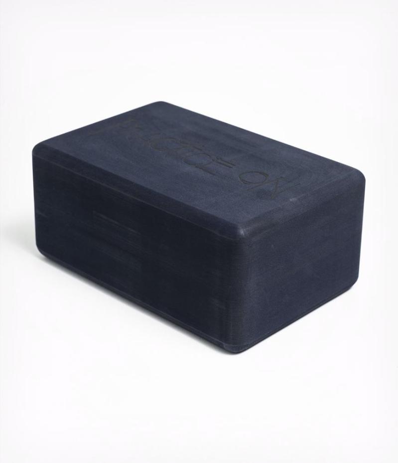 Manduka Recycled Foam Yoga Block - Midnight Black 2 Manduka Recycled Foam Yoga Block - Midnight Black 2