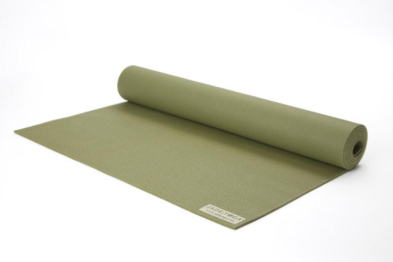 Jade Yoga Professional Yoga Mat - Olive Green 2 Jade Yoga Professional Yoga Mat - Olive Green 2