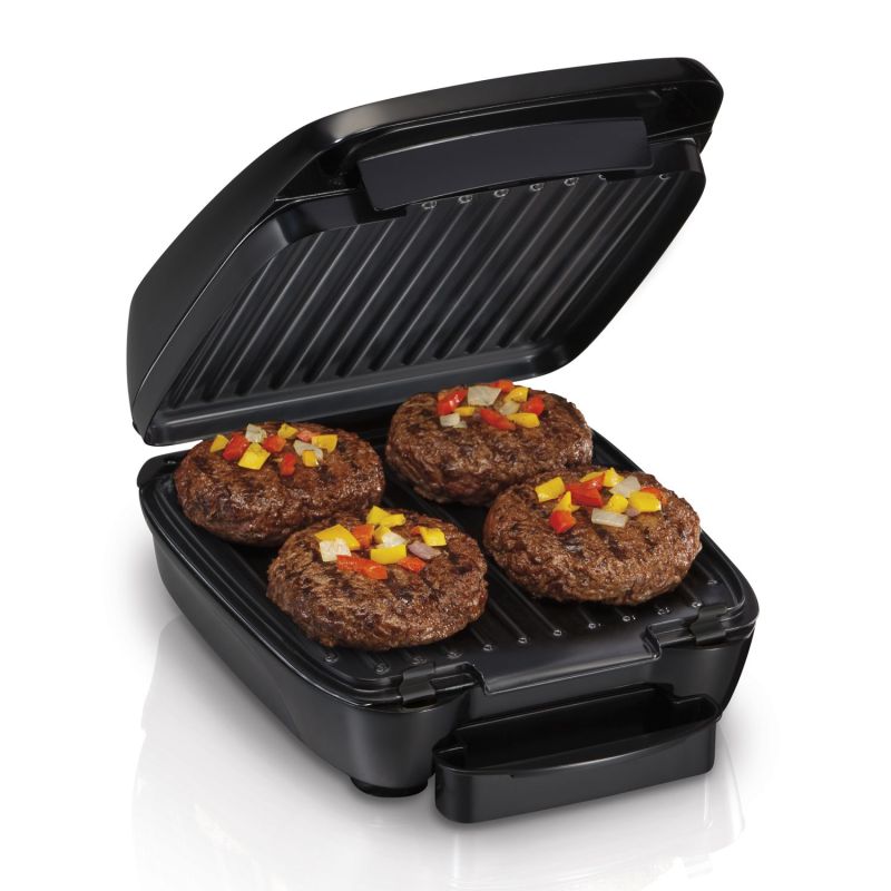 Hamilton Beach® 60 Sq. In. Indoor Grill w/Removable Grids 2 Hamilton Beach® 60 Sq. In. Indoor Grill w/Removable Grids 2