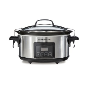 Hamilton Beach 33561 Stay Or Go Programmable Slow Cooker, 6 Quart, Stainless Steel 2 Hamilton Beach 33561 Stay Or Go Programmable Slow Cooker, 6 Quart, Stainless Steel 2