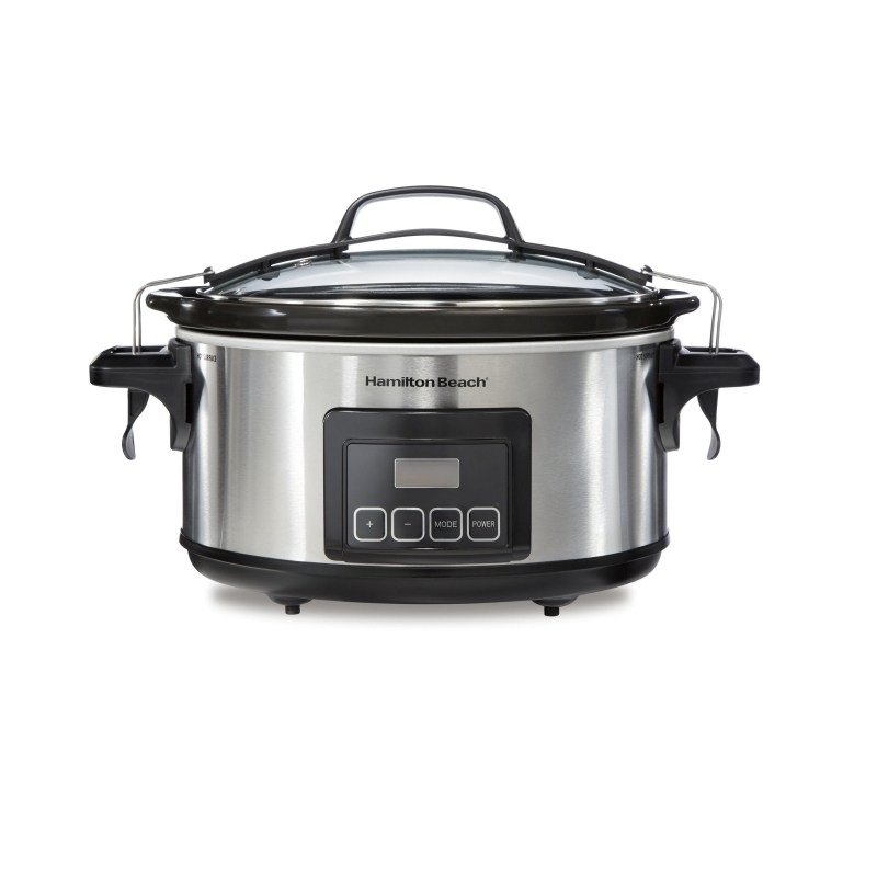 Hamilton Beach 33561 Stay Or Go Programmable Slow Cooker, 6 Quart, Stainless Steel 2 Hamilton Beach 33561 Stay Or Go Programmable Slow Cooker, 6 Quart, Stainless Steel 2