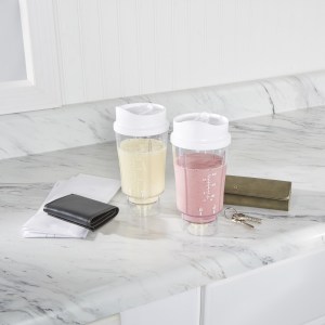 Hamilton Beach Personal Blender With 2 Jars And Travel Lids For Smoothies And Protein Shakes, Portab 2 Hamilton Beach Personal Blender With 2 Jars And Travel Lids For Smoothies And Protein Shakes, Portab 2