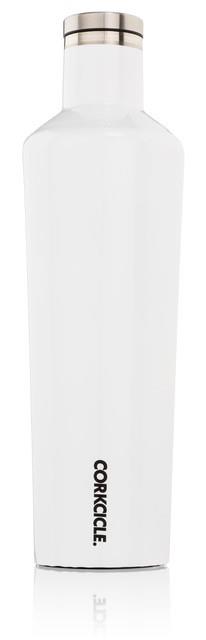 Corkcicle® 25 Oz. Canteen - Gloss White 2 Corkcicle® 25 Oz. Canteen - Gloss White 2