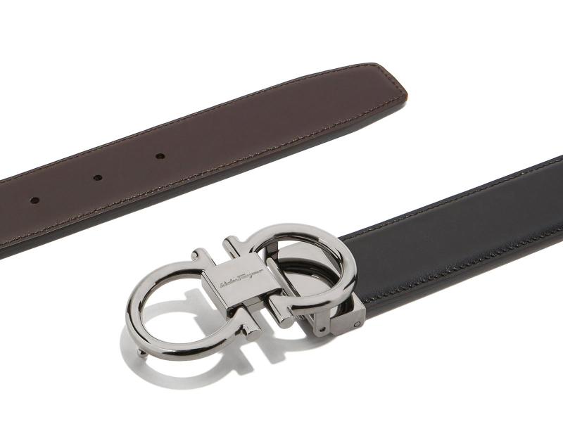 Salvatore Ferragamo Gancini Reversible And Adjustable Belt 2 Salvatore Ferragamo Gancini Reversible And Adjustable Belt 2