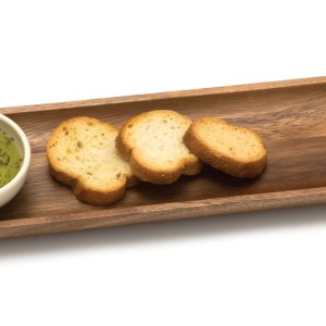 Lipper Acacia Bread Board w/ Ceramic Bowl 1 Lipper Acacia Bread Board w/ Ceramic Bowl 1